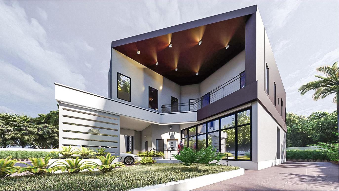 5 Bedroom Country Home Mansion, Uyo — Space Spectrum Limited